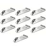 Stainless Steel Right Angle Brackets 90 Degree Furniture Corner Connectors Set 1