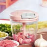 Manual Meat Mincer And Garlic Chopper Hand Crank Vegetable Cutter 500ml Or 900ml 4