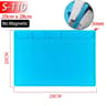 Heat Resistant Silicone Soldering Station Work Mat Anti Static Repair Pad 2