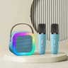 K12 Bluetooth Karaoke Speaker Mini Wireless Sound System With Microphone 5