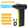 Mini Turbo Jet Fan Electric Air Duster Rechargeable High Speed Air Blower 0