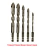 Four Edge Dry Drill Bit For Ceramic Tile Marble And Concrete Precision Cutting Tool 4