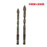 Four Edge Dry Drill Bit For Ceramic Tile Marble And Concrete Precision Cutting Tool 2