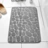 Anti Slip Pebble Bathroom Mat Embossed Fiber Floor Carpet 5