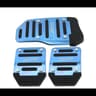 Universal Aluminum Manual Transmission Pedal Covers Non Slip Car Pedal Set 2