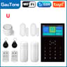 PG109 WiFi GSM Home Alarm System Tuya Smart Wireless Security Kit With 43 Inch Touch Screen 2