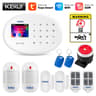 KERUI WiFi GSM Alarm System Tuya Smart Wireless Home Security Kit With Motion Detector 1