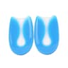 Silicone Gel U Shaped Heel Pads Shock Absorbing Rear Foot Cushion Insoles 0
