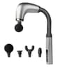 Rechargeable Fascia Gun With Long Handle Deep Tissue Massage Gun For Back And Neck 2