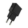 EU Plug Dual USB Wall Charger 5V 2A Fast Charging Travel Adapter 3