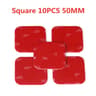 10PCS Transparent Double Sided Tape Strong Traceless Waterproof Mounting Strips 7