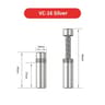 VC16 Adjustable GPU Support Bracket Magnetic Vertical Graphics Card Holder Stand 3