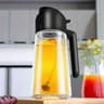 2 In 1 Oil Sprayer Bottle 500ml Glass Olive Oil Sprayer For Cooking BBQ Baking And Meal Prep 4