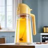 2 In 1 Oil Sprayer Bottle 500ml Glass Olive Oil Sprayer For Cooking BBQ Baking And Meal Prep 6