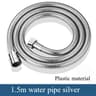 Black High Pressure Shower Head 5 Mode Adjustable Water Saving Massage Shower Head 6