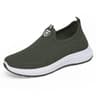 Women Slip On Sneakers Breathable Walking Shoes Barefoot Tennis Loafers Ballet Flats 2