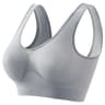 Seamless Sports Bra Wireless Push Up Bra Breathable No Pad Crop Top S 5XL 7