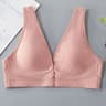 Pure Cotton Nursing Bra Breastfeeding Bra Maternity Bralette Plus Size Comfort 4