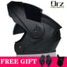 DOT Approved Modular Motorcycle Helmet Flip Up Dual Visor Racing Helmet 1