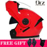DOT Approved Modular Motorcycle Helmet Flip Up Dual Visor Racing Helmet 10