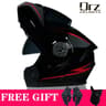 DOT Approved Modular Motorcycle Helmet Flip Up Dual Visor Racing Helmet 6