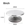 10 Inch Cake Turntable Cake Decorating Stand Rotating Cake Plate For Baking 7
