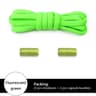 Elastic No Tie Shoelaces For Sneakers Colorful Round Shoe Laces For Kids And Adults 5