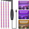 USB LED Grow Light Full Spectrum With Timer Dimmable Indoor Plant Lamp 4