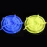 Silicone Stretch Lids Reusable Food Covers Elastic Silicone Lids Universal Bowl Lid Set 6pcs 11
