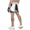 Mens Running Shorts 2 In 1 Quick Dry Workout Training Gym Shorts Camo Style 7