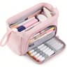 Extra Large Pencil Case Durable Polyester Multi Purpose Organizer Pouch For School Supplies And Mak 3