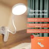 USB Rechargeable Desk Lamp LED Clip Reading Light With Eye Protection And 3 Dimming Modes 2