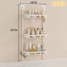 3 Tier Over The Toilet Storage Rack Space Saving Bathroom Organizer Shelf 0
