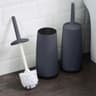 Long Handle Toilet Cleaning Brush With Standing Holder Bathroom Tool 1