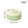 Insulated Stainless Steel Bento Box Leak Proof Portable Lunch Box With Cutlery 1