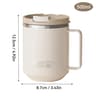 Insulated Stainless Steel Coffee Mug Double Wall Large Capacity Travel Cup 5