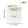 Transparent Lunch Box With Handle Portable Leak Proof Bento Container 3