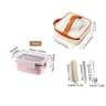 Stainless Steel Lunch Box Leak Proof Divided Microwave Safe Bento Container 10