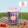 Double Layer Fruit Cup Portable Salad And Oat Container With Fork 3