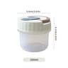 Reusable Mini Sauce Container Clear Sealed Portable Sauce Cup With Handle 7
