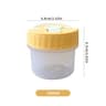 Reusable Mini Sauce Container Clear Sealed Portable Sauce Cup With Handle 8