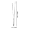 Stainless Steel Non Slip Long Handle BBQ Grill Tongs For Cooking 2