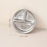 Stainless Steel Divided Salad Plate Reusable Dining Plate For Kids And Family Meals 1