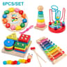 Montessori Wooden Puzzle Toy Early Learning Educational Toy For Kids 17