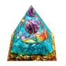 Handmade Orgonite Pyramid Natural Amethyst Crystal Energy Decor 19