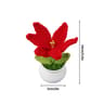 Handmade Crochet Sunflower Artificial Flower For Desk Decor And Gifts 19