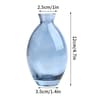 Vintage Mini Glass Vase Transparent Flower Vase For Home Decor 15