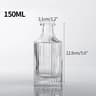 Vintage Mini Glass Vase Transparent Flower Vase For Home Decor 4