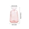 Vintage Mini Glass Vase Transparent Flower Vase For Home Decor 5