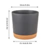 Self Watering Plant Pots Automatic Bottom Watering Planters With Saucer 6